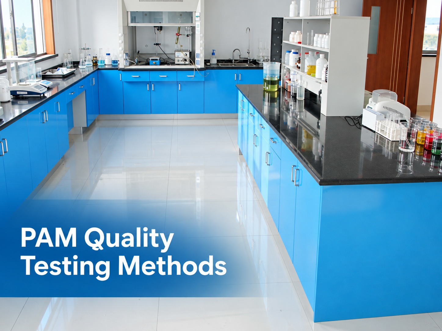Últimos blogs de la empresa sobre How Bluwat Chemicals Tests the Quality of Polyacrylamide PAM