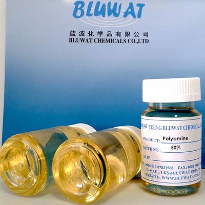 comprar Sustancias químicas de la purificación del agua de la fabricación de papel de la poliamina para el drenaje 8000cps fabricación en línea