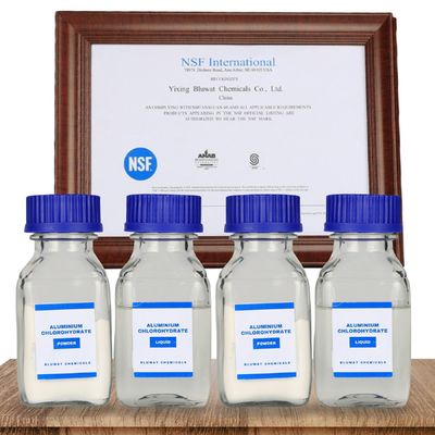 comprar El clorhidrato de aluminio ACH certificado por la NSF de grado de tratamiento de agua / grado cosmético / coagulante y floculante fabricación en línea