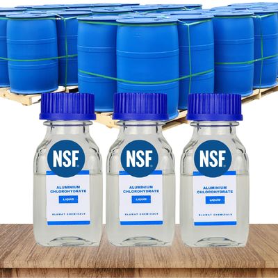 Comprar Clorhidrato de aluminio ACH certificado por NSF Productos químicos utilizados para purificar el agua fabricación en línea