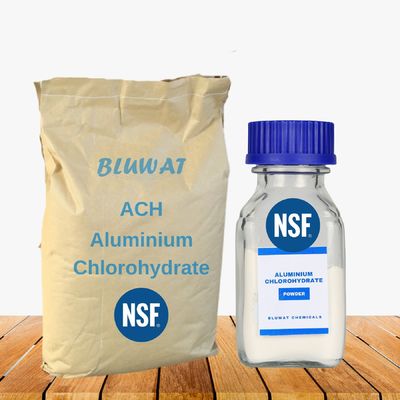comprar Calidad de tratamiento de agua / Calidad cosmética ACH en polvo Clorhidrato de aluminio químicos de limpieza de agua fabricación en línea