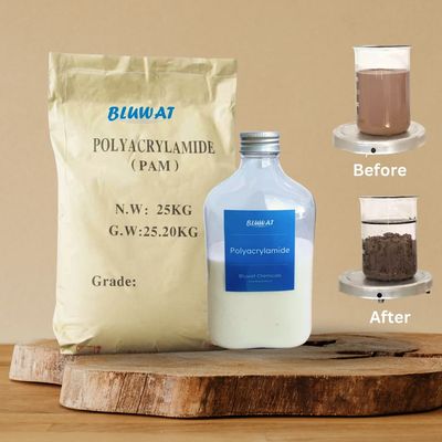 comprar Poliacrilamida noniónica soluble en agua N830 Polvo blanco Productos químicos para el tratamiento del agua para muestras gratuitas fabricación en línea
