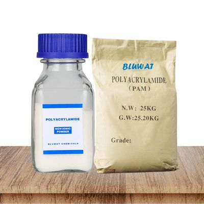 comprar Noniónico N630 Polyacrilamida Espesante de lodo Productos químicos deshidratantes utilizados para purificar el agua fabricación en línea
