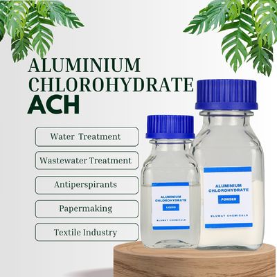 comprar ACH Clorhidrato de aluminio en polvo Líquido para tratamiento de agua Cosméticos y antitranspirantes Fabricación de papel Textil fabricación en línea