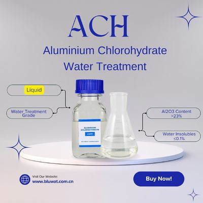 comprar ACH líquido transparente Clorhidrato de aluminio Solución perfecta para el tratamiento de agua Coagulación y floculación fabricación en línea