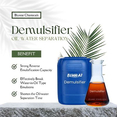 comprar Emulsionante inverso Tratamiento del agua Agente polimérico Rompa aceite en agua (W/O) o agua en aceite (O/W) Emulsiones fabricación en línea