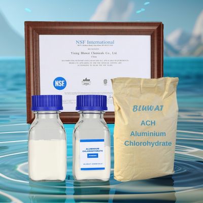 comprar Clorhidrato de aluminio en polvo NSF ACH para desalinización, agua potable y tratamiento de aguas residuales industriales fabricación en línea