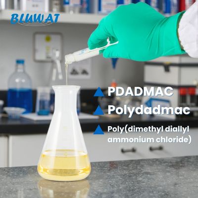 comprar PDADMAC Polielectrolito Catiónico Sal de Amonio Cuaternario Polimérico Para la Fijación de Colorantes Textiles y la Decoloración de Efluentes de Tinte | Bluwat Chemicals fabricación en línea