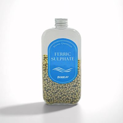 comprar Coagulante de sulfato férrico de grado industrial con 99% de pureza y 19% mínimo de contenido de Fe3+ para el tratamiento del agua fabricación en línea