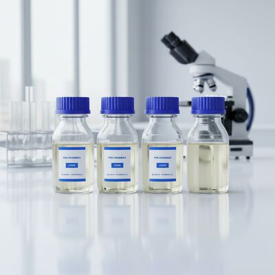 comprar Con un alto contenido de sólidos, PolyDADMAC DA451 (44 ∼46%) Coagulante catiónico para el tratamiento del agua potable, el transporte rentable y la limpieza de aguas residuales industriales fabricación en línea