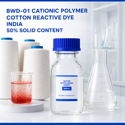 Comprar 50% BWD-01 Polímero Catiónico para el Tratamiento de Aguas Residuales de Tintes Reactivos de Algodón en India fabricación en línea