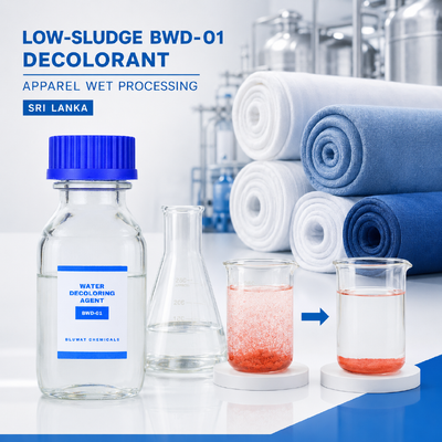 Comprar Agente decolorante de agua de baja cantidad de lodo BWD-01 para prendas de vestir fabricación en línea