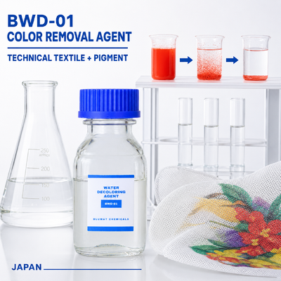 Comprar BWD-01 Agente catiónico de eliminación de color para las aguas residuales de impresión técnica de textiles y pigmentos en Japón fabricación en línea