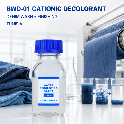 Comprar BWD-01 Decolorante Catiónico para Lavado de Denim y Aguas Residuales de Acabado Textil en Túnez fabricación en línea