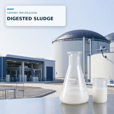 Comprar Emulsión de PAM catiónico para deshidratación de lodos digeridos anaeróbicamente fabricación en línea