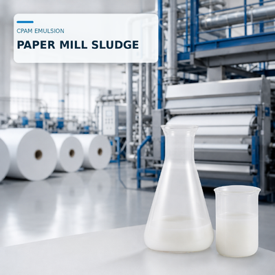 Comprar Floculante Emulsión CPAM para Deshidratación de Lodos de Papeleras fabricación en línea