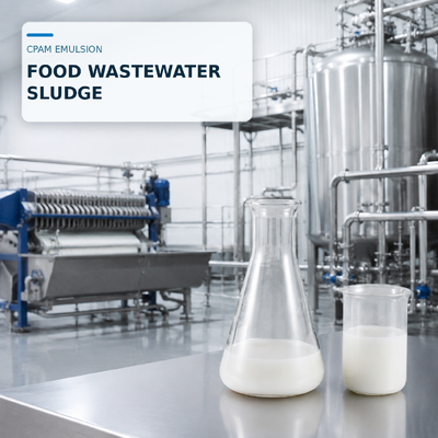 Comprar Emulsión CPAM para procesamiento de alimentos Deshidratación de aguas residuales fabricación en línea