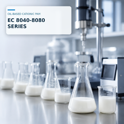 Comprar Blufloc CE 8040 a CE 8080 Emulsión de poliacrilamida catiónica a base de agua de alto peso molecular con carga alta a muy alta fabricación en línea