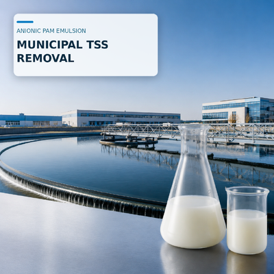 Comprar Emulsión de Poliacrilamida Aniónica para la Eliminación de Sólidos Suspendidos Totales (SST) en Aguas Residuales Municipales con Peso Molecular Muy Alto y Opciones a Base de Aceite y Agua fabricación en línea