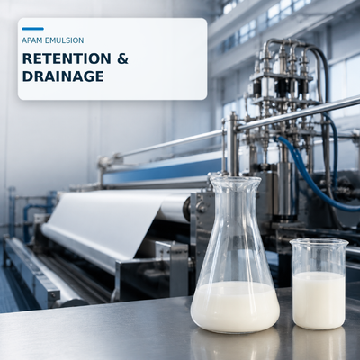 Comprar Ayuda de retención y drenaje de emulsión APAM para la fabricación de papel fabricación en línea