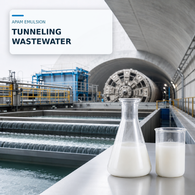 Comprar Emulsión de PAM aniónica para el tratamiento de aguas residuales de construcción y túneles con peso molecular muy alto en formulaciones a base de aceite y a base de agua fabricación en línea