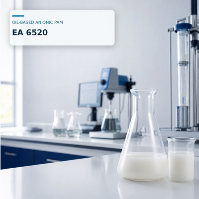 Comprar Emulsión PAM aniónica a base de aceite Blufloc EA 6520 con un peso molecular muy alto y un grado aniónico alto para clarificación industrial fabricación en línea