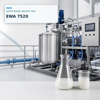 Comprar Emulsión PAM aniónica a base de agua Blufloc EWA 7520 con peso molecular muy alto y grado aniónico medio para dosificación automática fabricación en línea