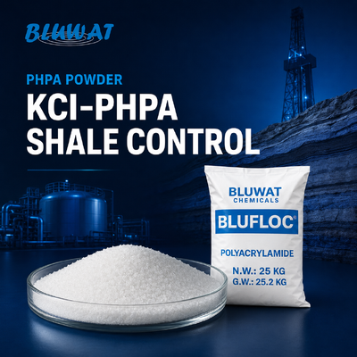 Comprar KCl-PHPA en polvo Aditivo de barro para perforación de esquisto reactivo con un contenido de sólido de 89% min Copolímero aniónico soluble en agua fabricación en línea