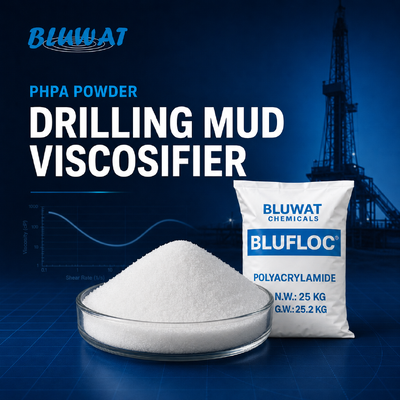 Comprar Viscosificador en polvo PHPA con un contenido sólido de 89% min. Copolímero aniónico para aditivo de barro de perforación soluble en agua fabricación en línea