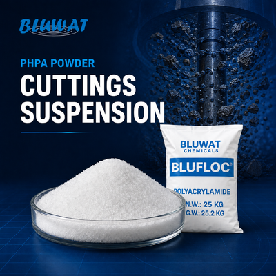 Comprar Polvo PHPA de alto peso molecular con un contenido sólido de 89% min. para aditivo de barro de perforación de copolímero aniónico soluble en agua fabricación en línea