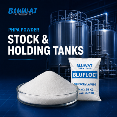 Comprar El depósito de polvo PHPA y el sistema de depósito de solución fabricación en línea