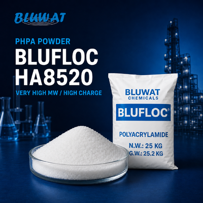 Comprar BLUFLOC HA8520 PHPA en Polvo - Peso Molecular Muy Alto, Carga Alta fabricación en línea