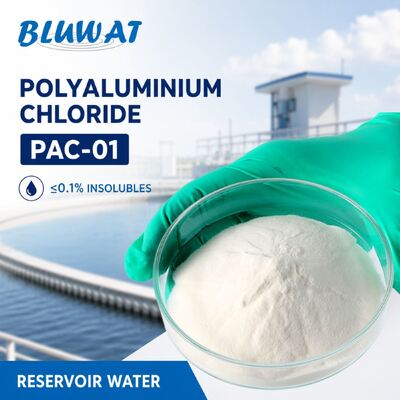 Comprar 00,1% Máx. Insolubles 25 kg Bolsa PAC-01 Cloruro de polialuminio para clarificación de aguas de depósito fabricación en línea