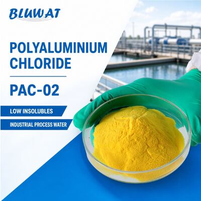 Comprar PAC-02 Cloruro de polialuminio Químico para el tratamiento de aguas con 0,1% Máx. Insolubles y 30% Min. Contenido de Al2O3 Aerosol Secado fabricación en línea
