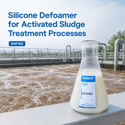 Comprar Desespumante de silicona certificado ISO9001 para tratamiento de lodos activados con dosis de 50-300 ppm fabricación en línea