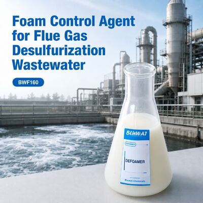 Comprar Desespumador de silicona no iónico para la desulfuración de gases de combustión Aguas residuales con 50-300 ppm Agente de control de espuma de dosificación fabricación en línea