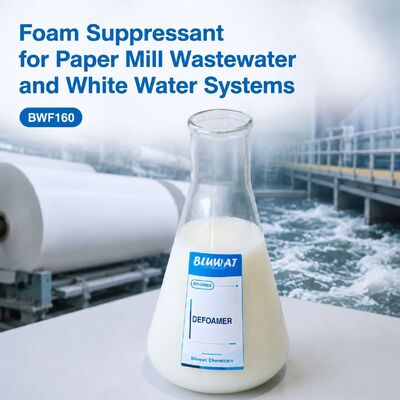Comprar Desinfectante de emulsión de silicona no iónica para molinos de papel Aguas residuales con 50-300 ppm Dosis fabricación en línea