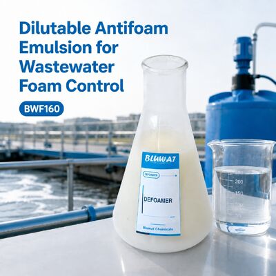 Comprar Antiespumante de silicona no iónico diluible con dosificación de 50-300 ppm para el control de espuma en aguas residuales fabricación en línea