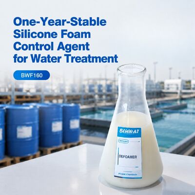 Comprar Período de conservación de un año Agente de control de espuma de silicona no noniónica con 50-300 ppm Dosis para tratamiento de agua fabricación en línea