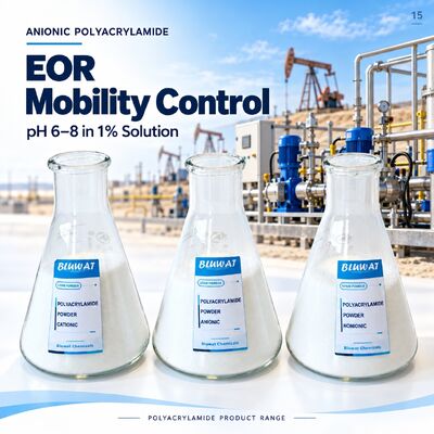 Comprar Anionic Polyacrylamide APAM pH 6-8 in 1% Solution for EOR Mobility Control in 25kg Kraft Paper Bag fabricación en línea