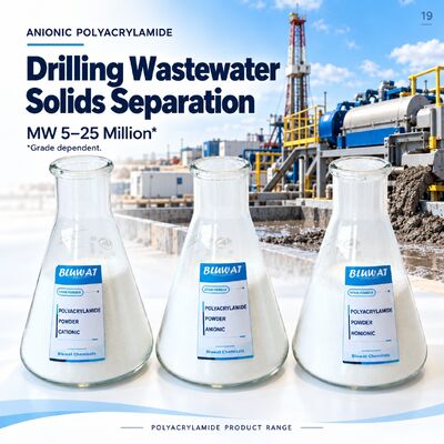 Comprar Anionic Polyacrylamide APAM 5-25 Million MW 89% Min Solid for Drilling Wastewater Solids Separation CAS 9003-05-8 ISO 9001 Manufacturer 25kg PE Bag fabricación en línea