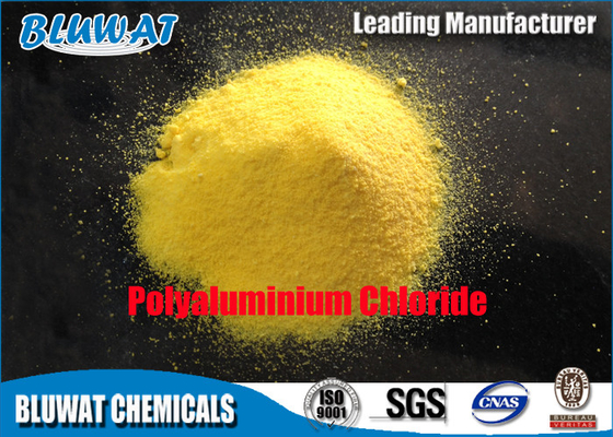 Floculación pH amarillo claro 3,0 - 5,0 del PAC del cloruro del polialuminio de las sustancias químicas de Bluwat