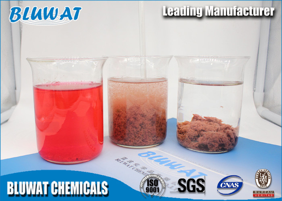 Sustancia química del agente BWD-01 de Decoloring del agua del contenido sólido del 50% para el tratamiento de aguas residuales