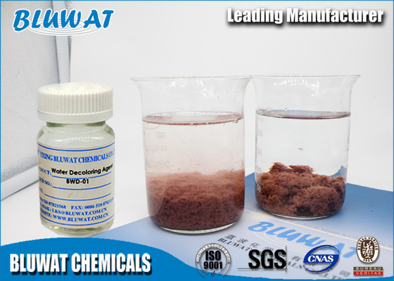 Sustancia química líquida descolorida del tratamiento de aguas del agente de Decoloring del agua para el retiro del color de la materia textil