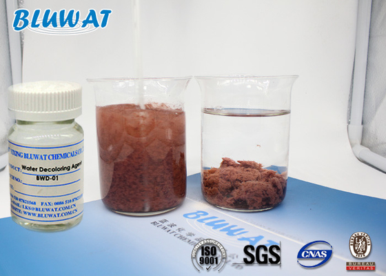 SGS ISO9001 BV del agente BWD-01 50-55% de Decolroing del agua de BLUWAT