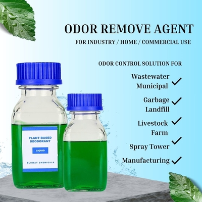 China Productor Exportador Multifuncción Amplio uso Neutralizador de olores Limpieza de aire natural Solución de control de olores de desodorantes a base orgánica