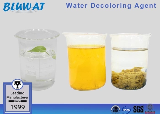 El BACALAO químico del retiro del color del tratamiento de aguas del decolorante reduce