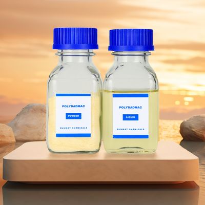 Coagulante líquido de grado industrial PolyDADMAC para el tratamiento de agua y aguas residuales en Rusia