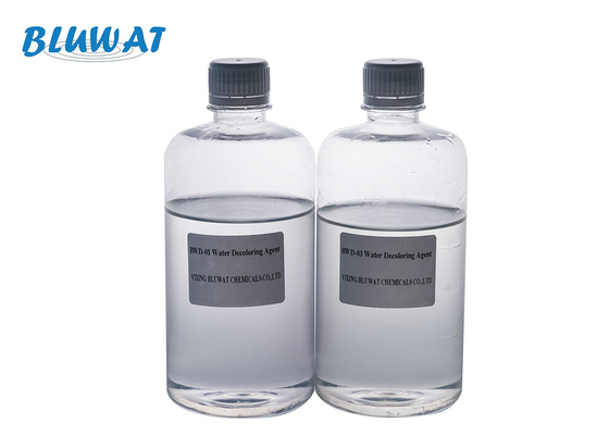 El agente decolorante For Dye Effluent del agua de BWD quita color de las aguas residuales