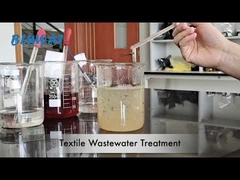Purificación del agua. Tratamiento de aguas residuales de la industria textil.